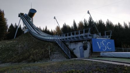 Die Schanze aus der Nähe